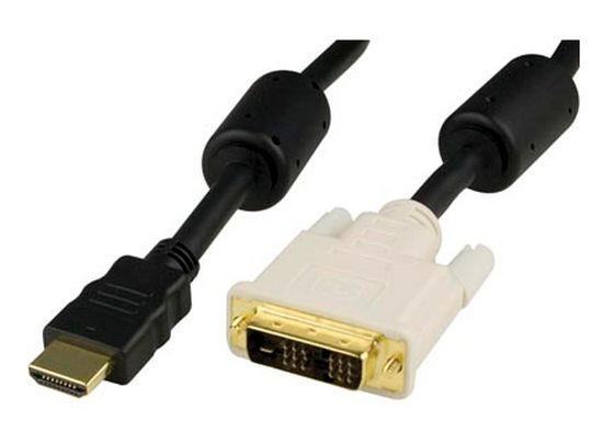 Câble DVI-D (Single Link) / HDMI - 2 m - Câble DVI Générique sur
