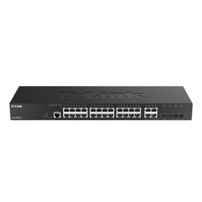 D-Link "24-port Gigabit Managed Switch plus 4 Combo 1000BaseT/SFP